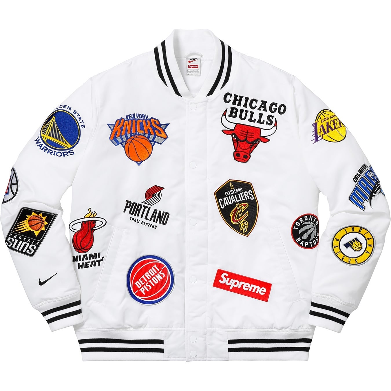 Supreme®/Nike®/NBA Teams Warm-Up Jacket view 5